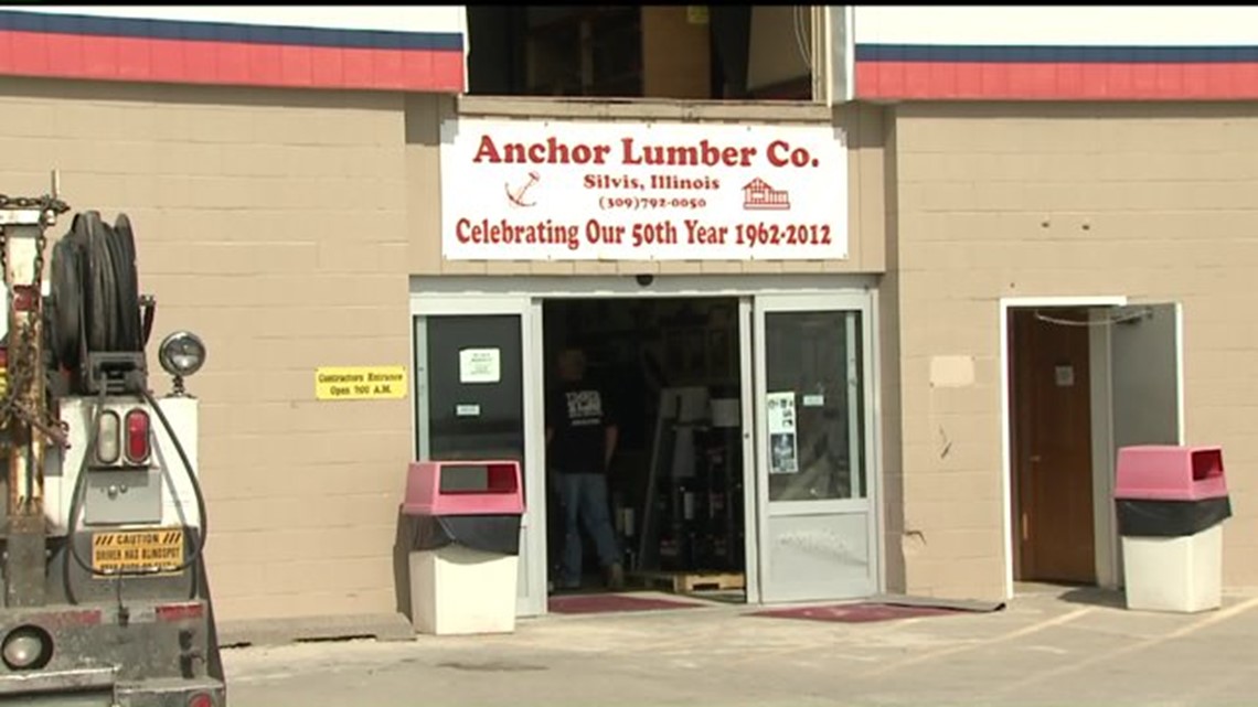 Anchor Lumber reopens less than 12 hours after major fire