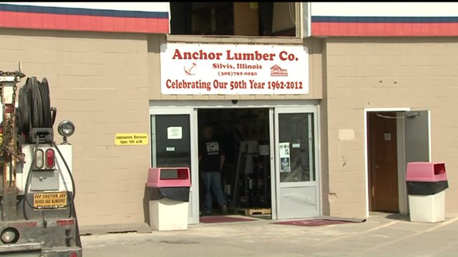 Anchor Lumber reopens less than 12 hours after major fire