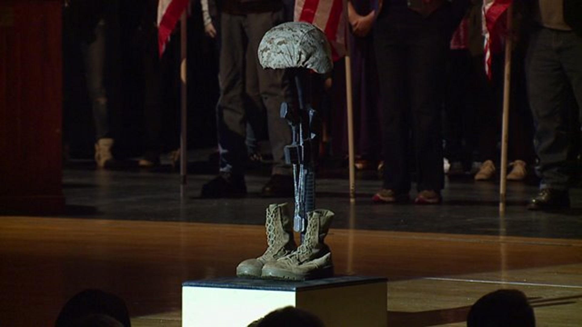 Davenport North Honors Veterans
