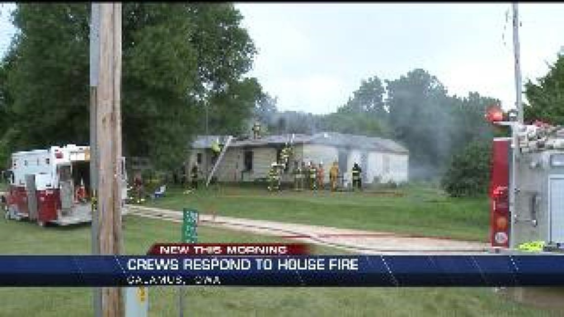 Calamus, Iowa Fire