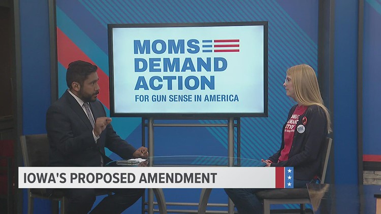 Moms Demand Action voices opposition against Iowa's proposed gun amendment