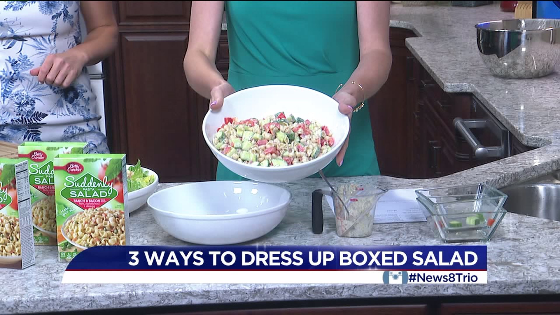 NEWS 8 TRIO Bettering the boxed salad