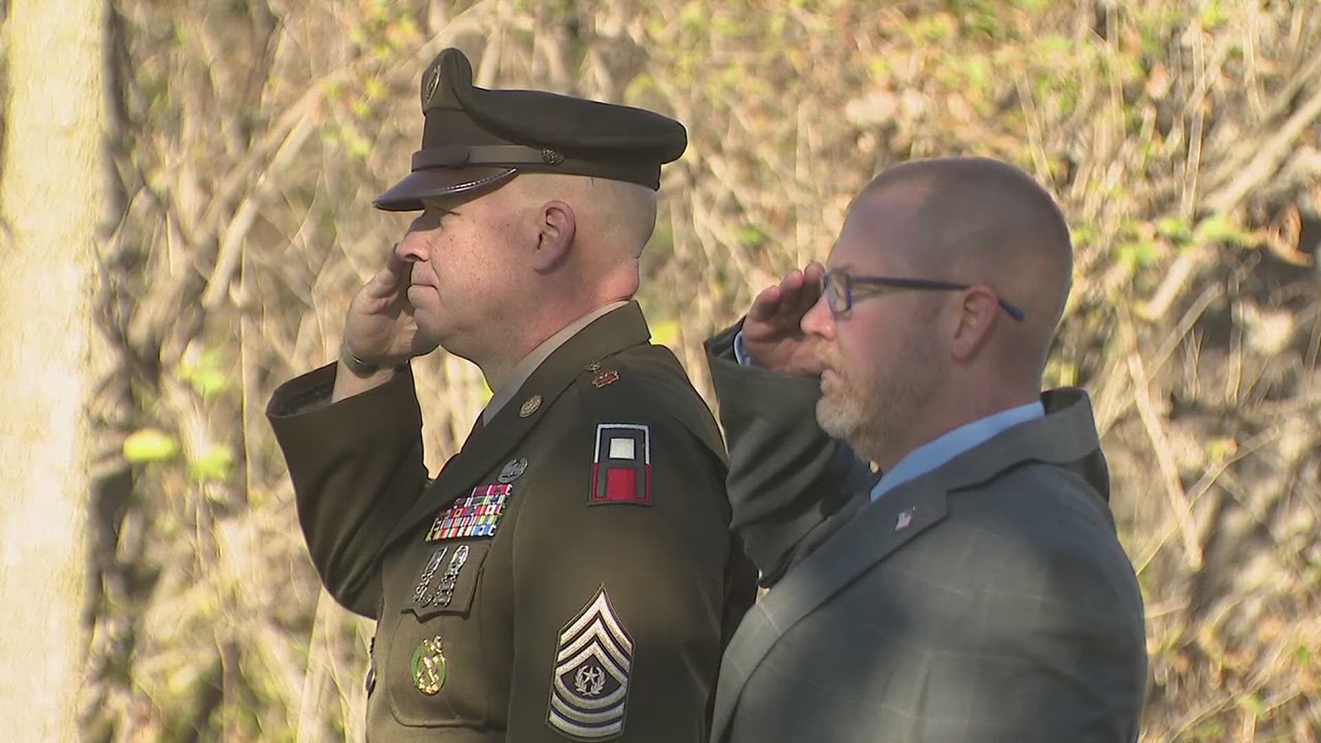 A guest speaker reflected on his visit to Normandy alongside two WWII veterans, 80 years after D-Day.