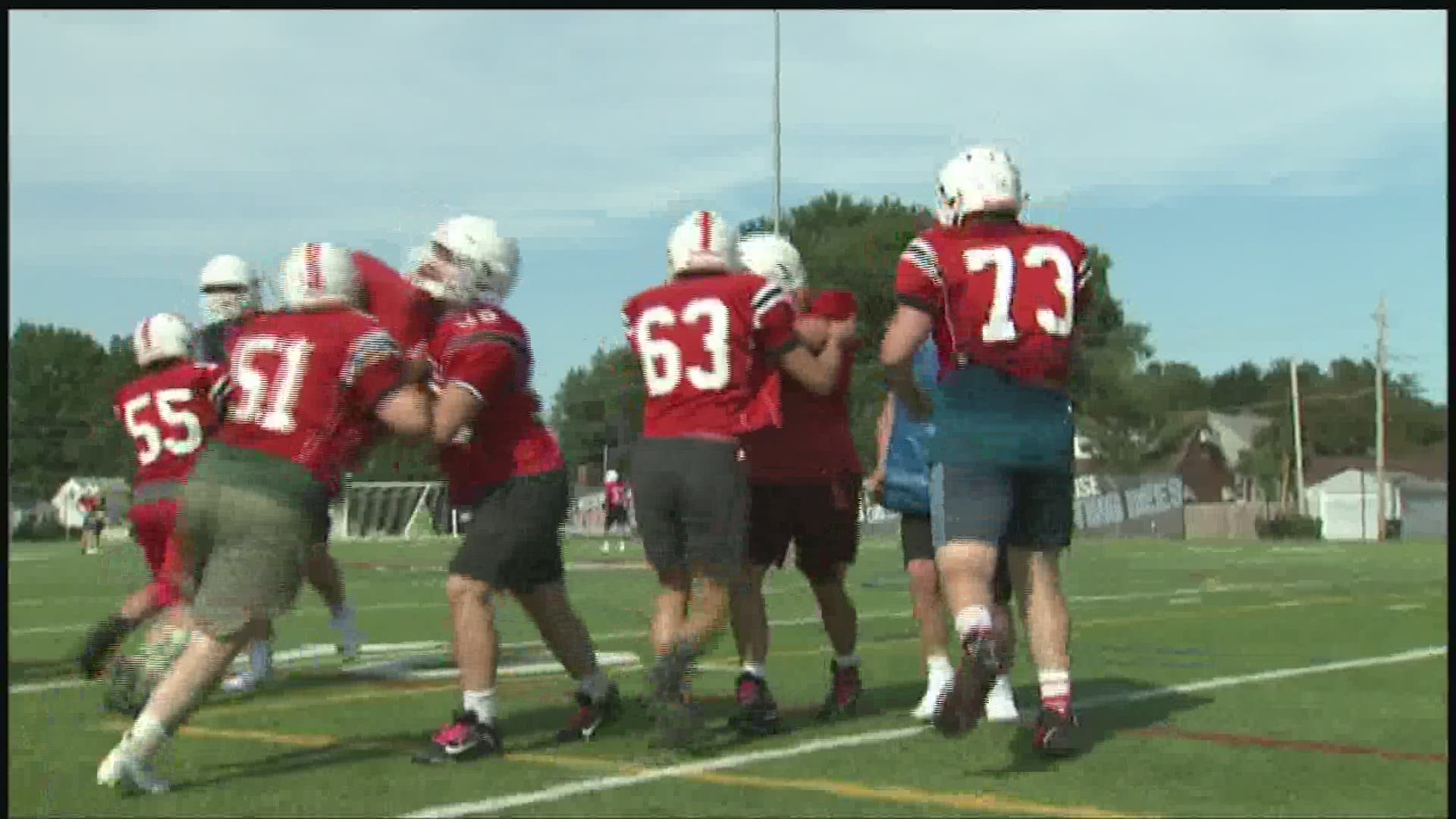 Assumption Football will be lead by a strong front line.  They are excited about their new schedule and the opportunities that are in front of them.