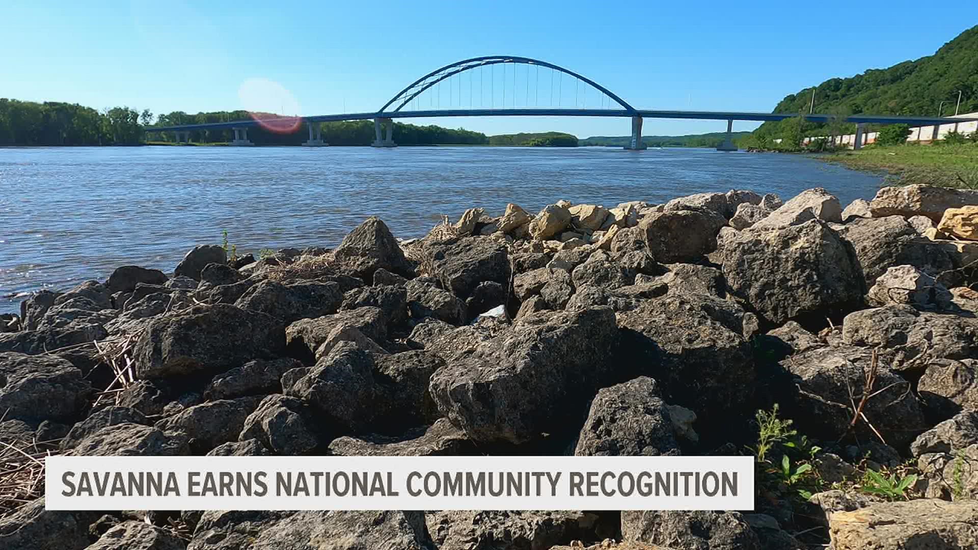 This is the second year in a row that USA Today named Savanna the No. 1 town in the category.