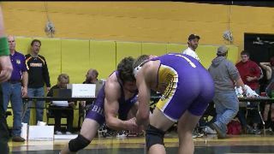 Sherrard Wins Wrestling Invite