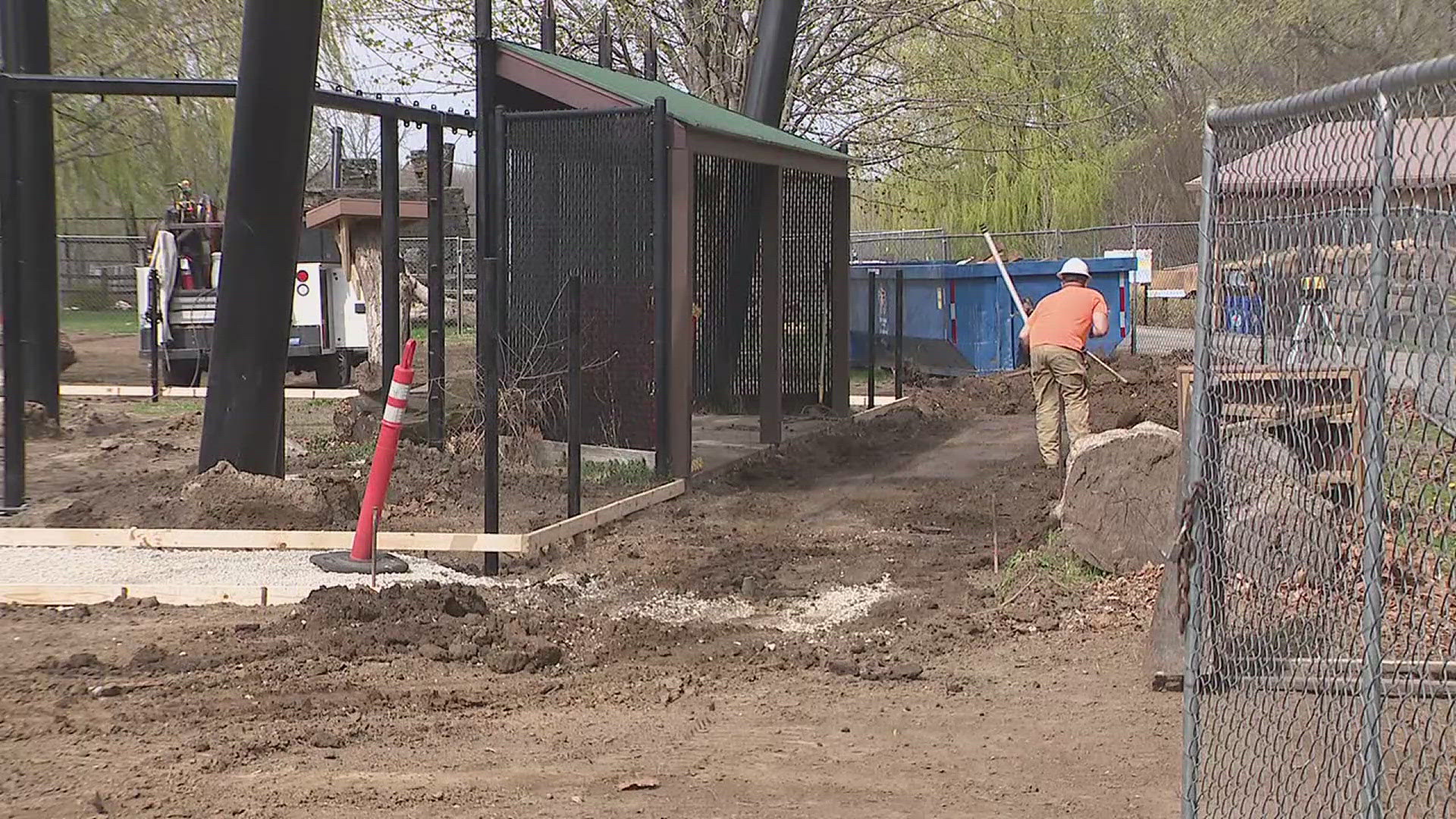 A snowstorm in January 2024 dumped a bunch of heavy, wet snow, destroying numerous exhibits at the zoo. Now, they're almost ready to go for the 2025 season.