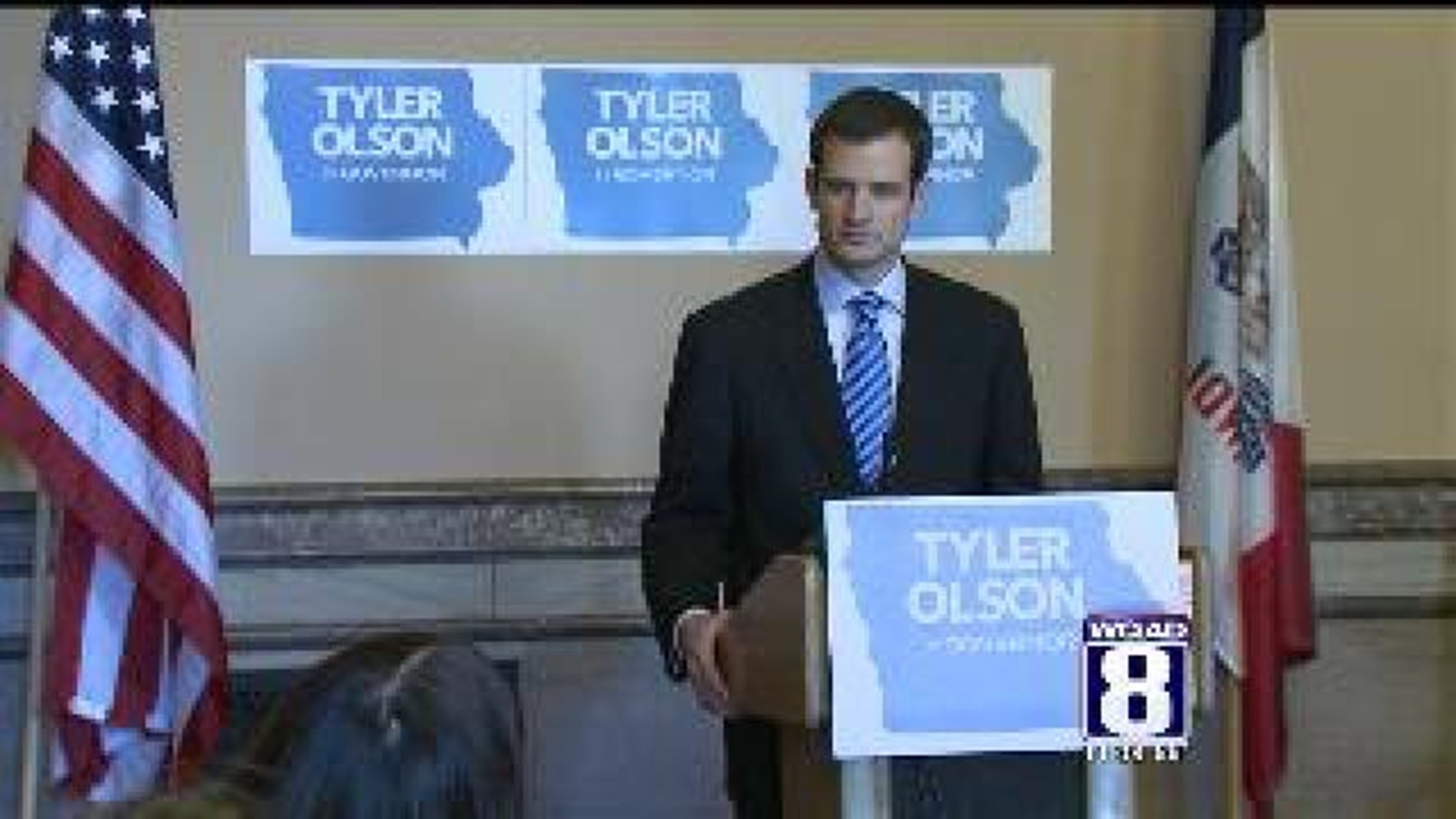 Tyler Olson campaign visit