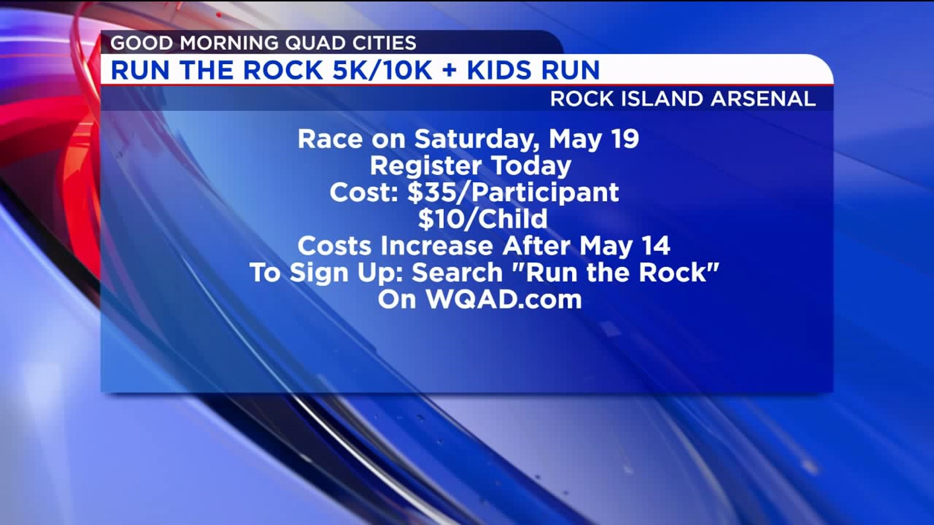 Run The Rock 5K/!0K + Kids Walk