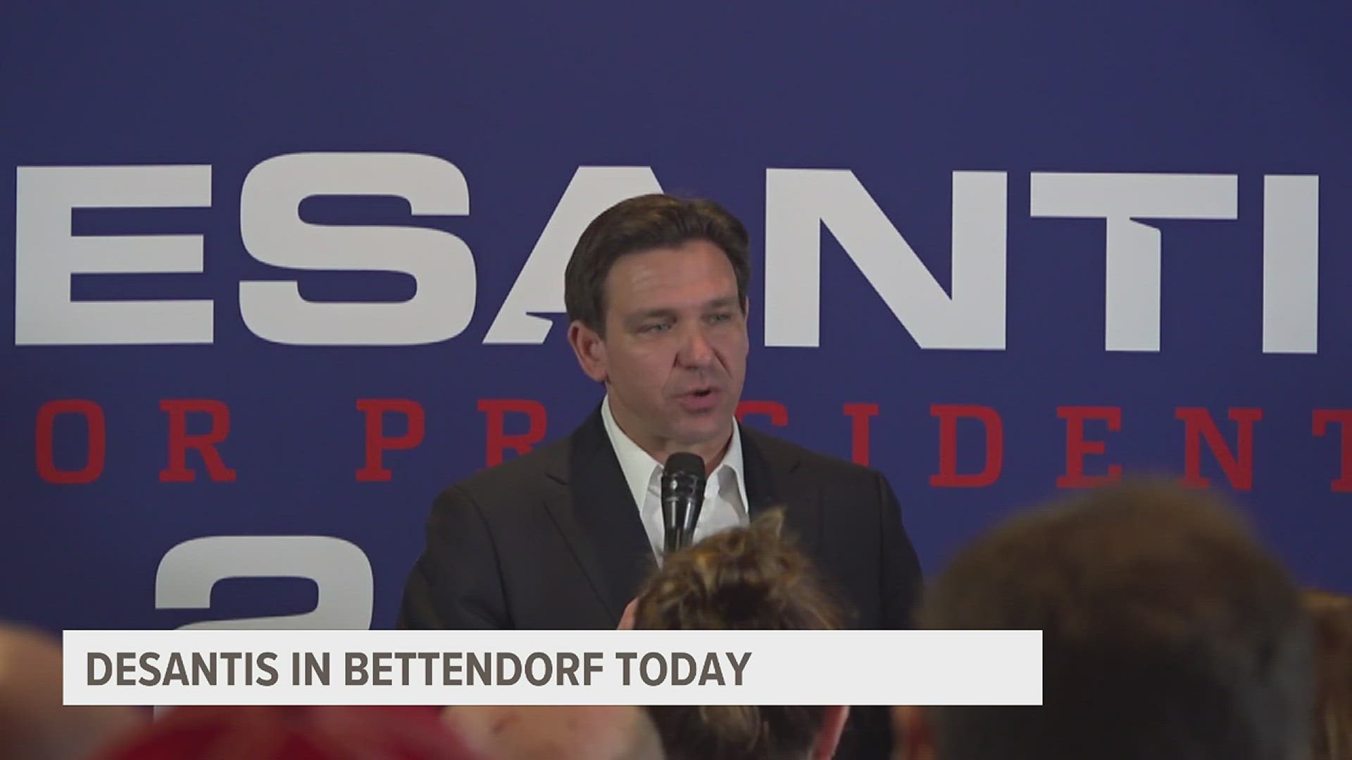 This week Ron Desantis and Vivek Ramaswamy are making trips to the Quad Cities—Desantis stopping in Bettendorf, and Ramaswamy in Walcott and Davenport.