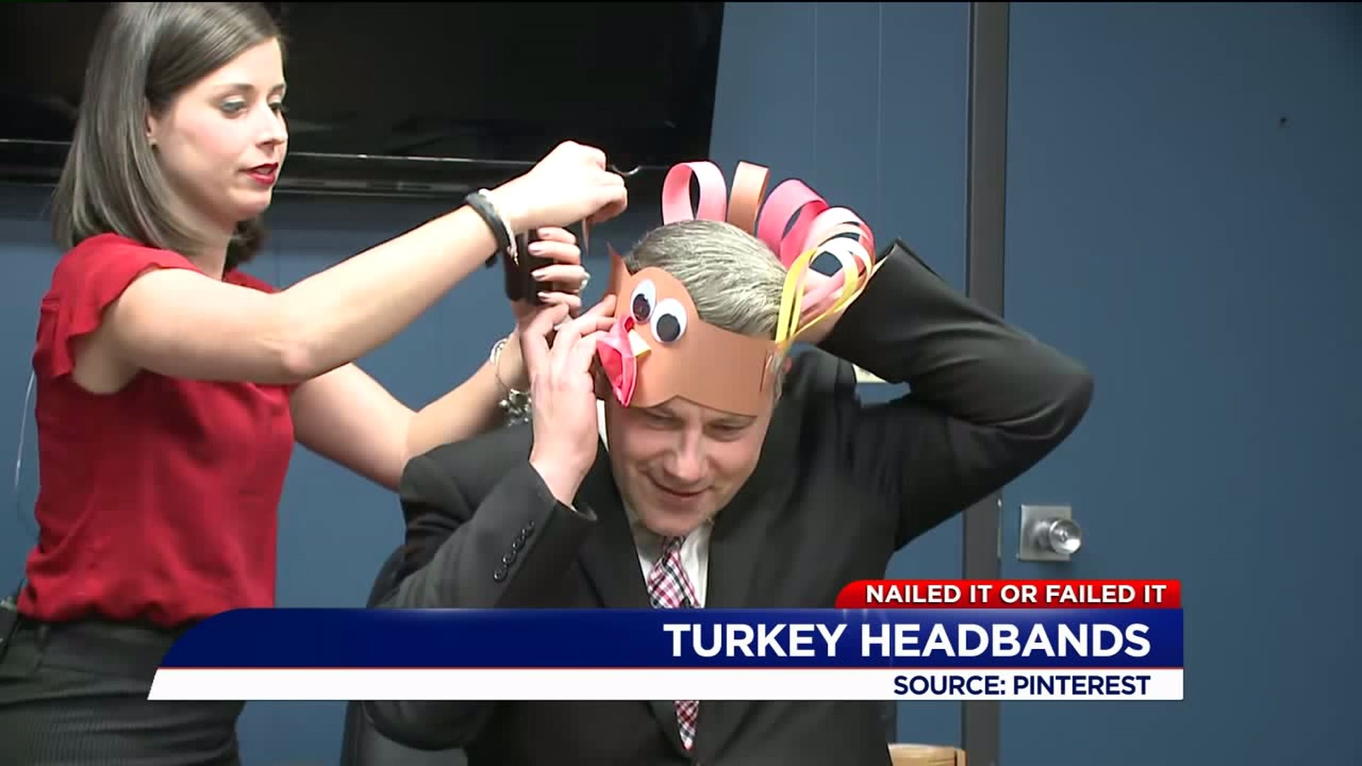 NAILED IT OR FAILED IT: Turkey Headbands