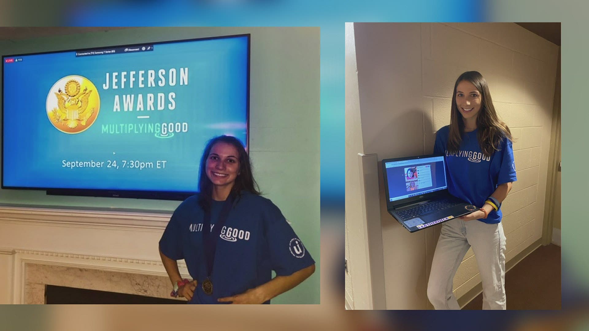 Amber and Amy Haskill, Founders of Closet2Closet, are WQAD's 2020 Finalists of the Jefferson Awards