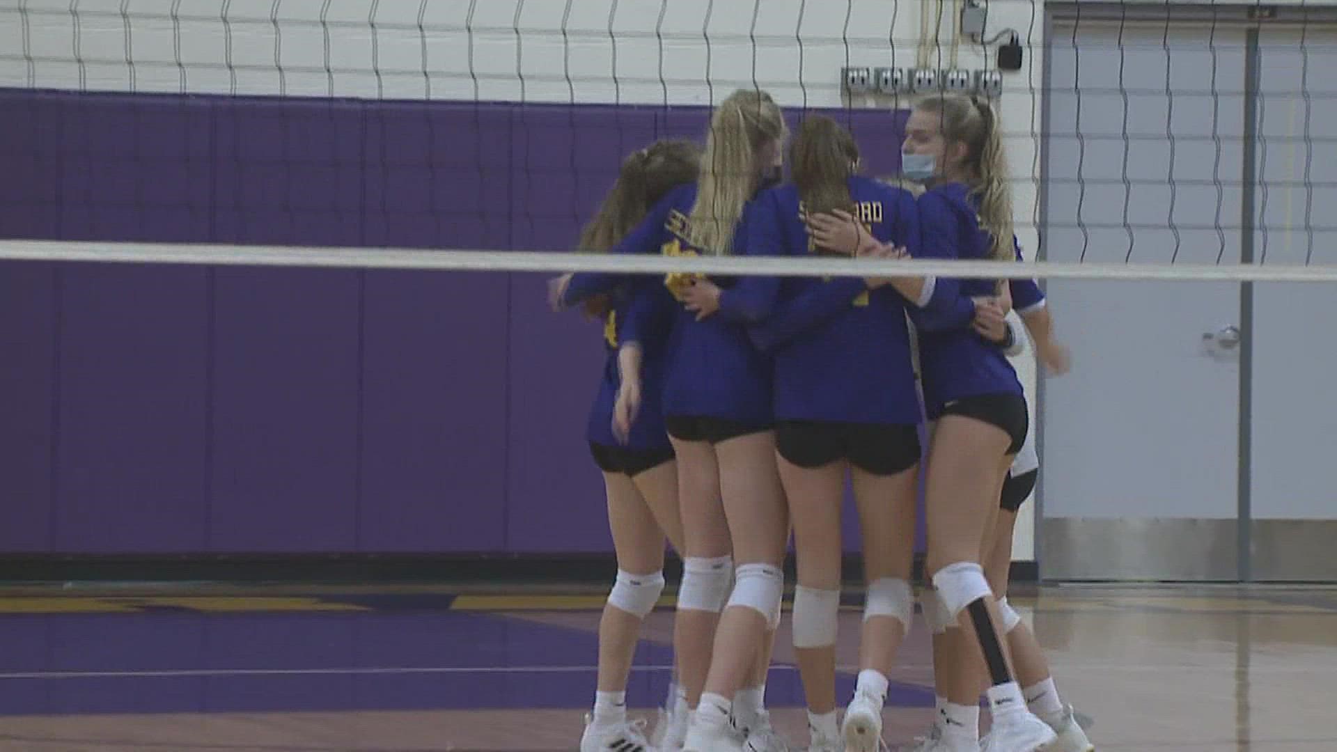 Sherrard would need 3 sets to beat Erie-Prophetstown in TRAC Volleyball