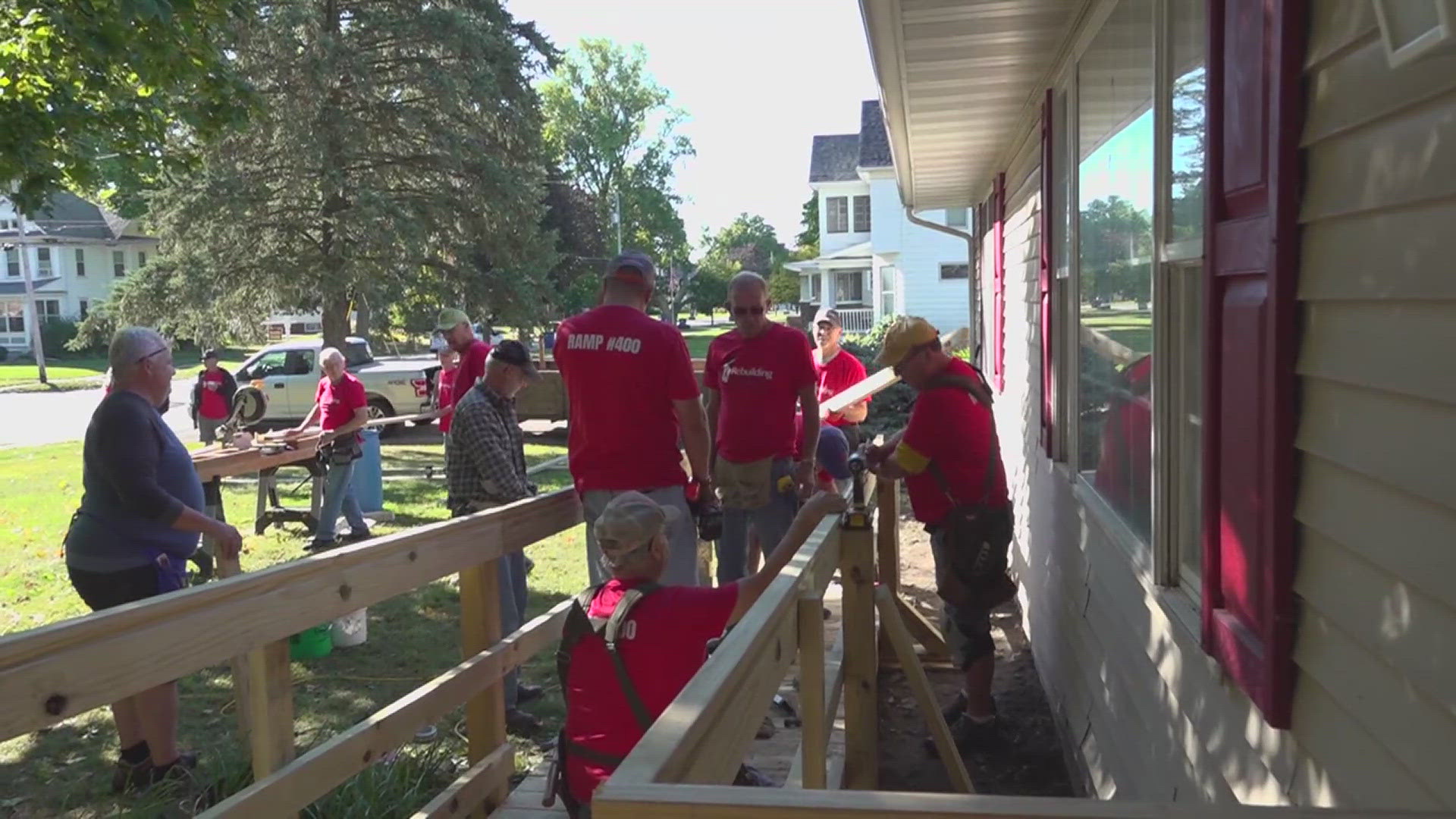 Rebuilding Together is a national nonprofit organization with local affiliates across the country dedicated to repairing the homes of people in need.