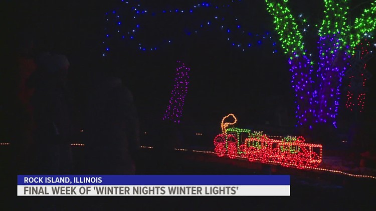 Crowds flock to last week of Winter Night Winter Lights after Christmas weekend cancellation