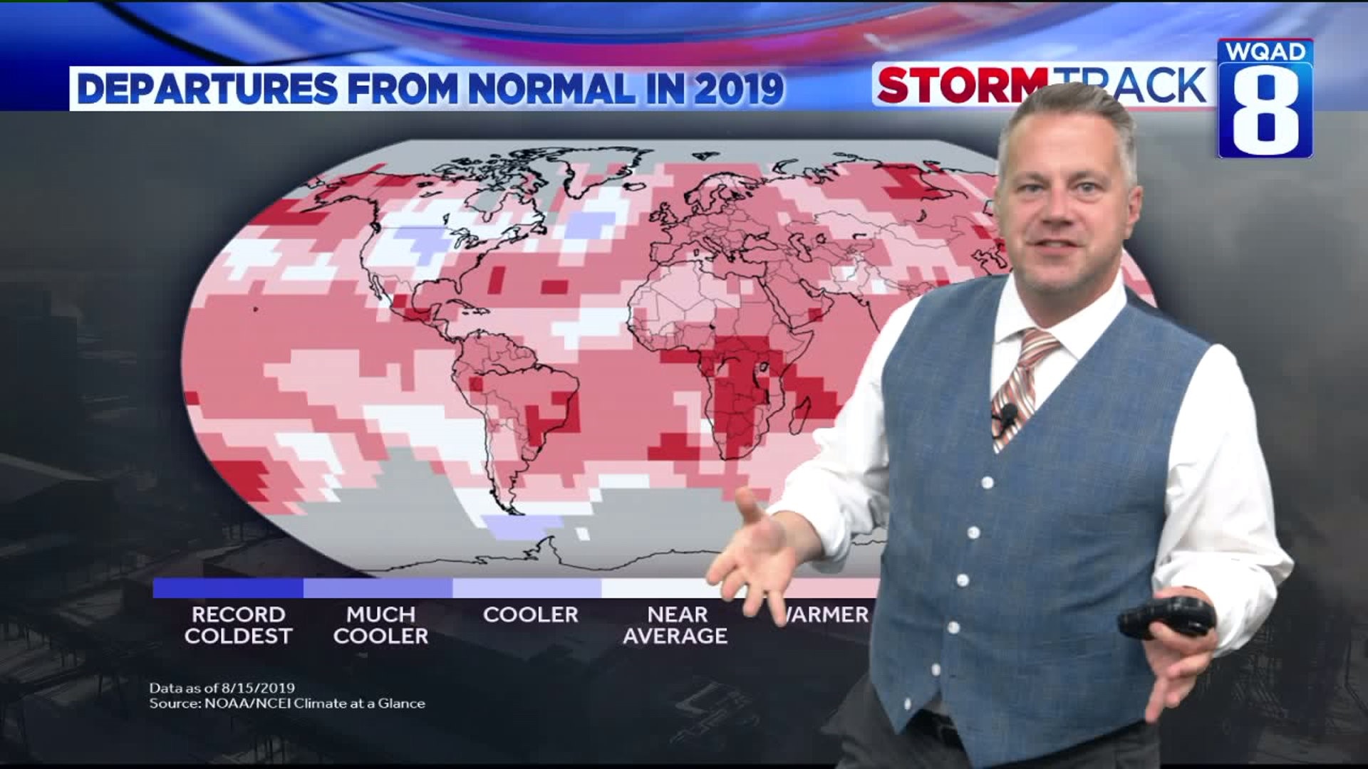 Eric goes in depth on the warming climate locally and globally