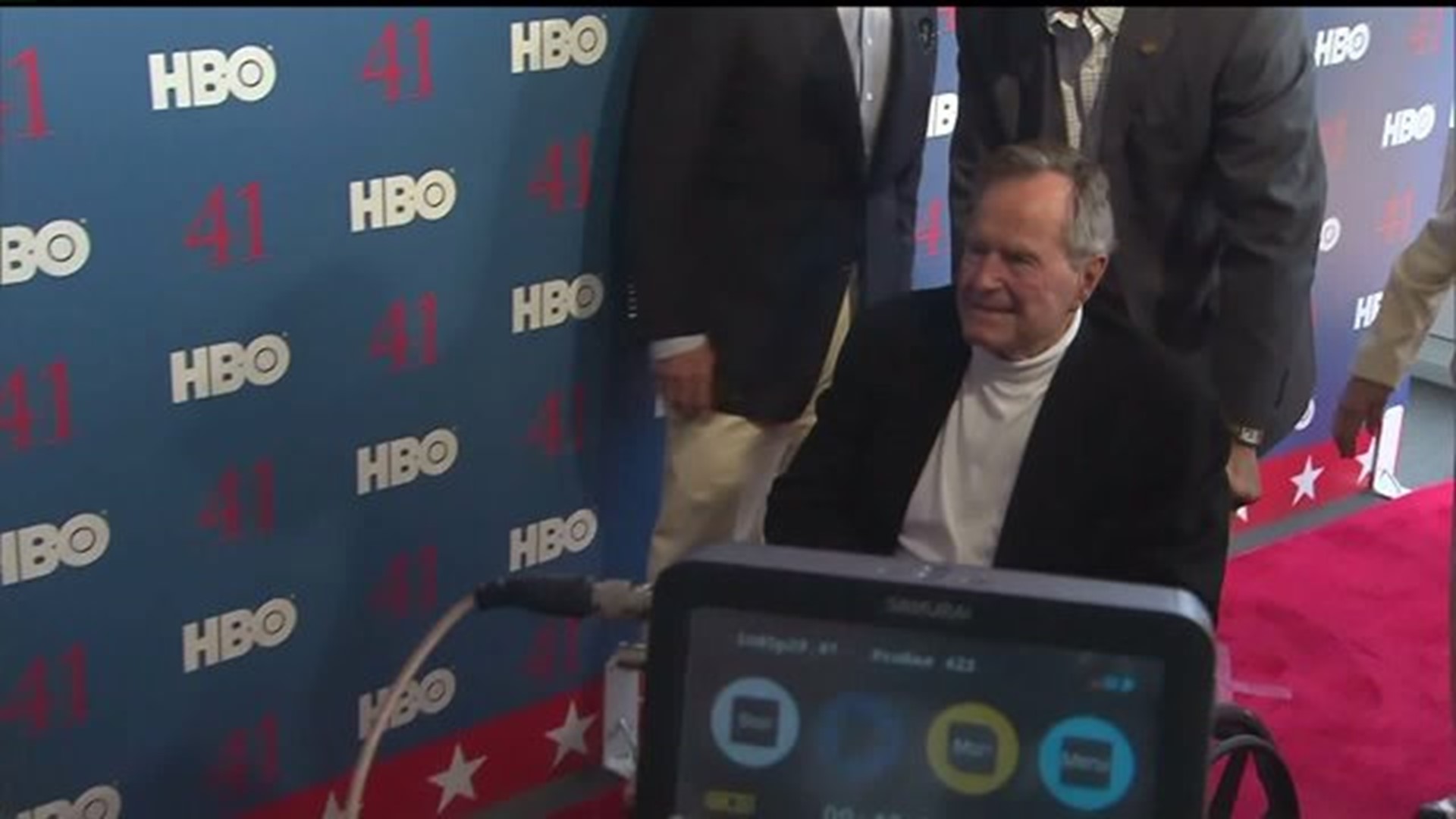 Former president George H.W. Bush hospitalized