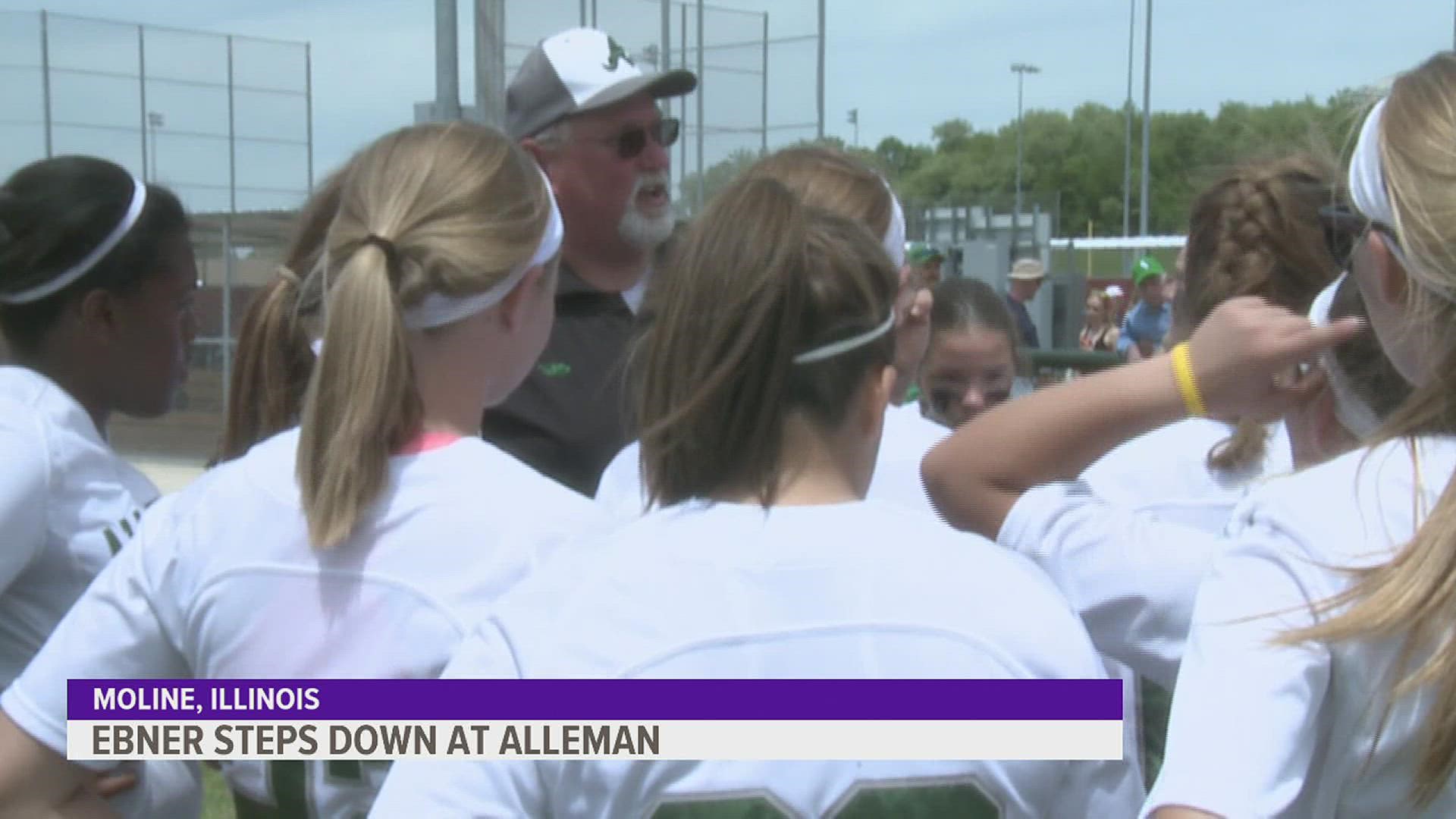 Ebner resigned Monday morning after more than three decades with the program. Under Ebner, the Lady Pioneers were crowned 2A State Champions in 2014.