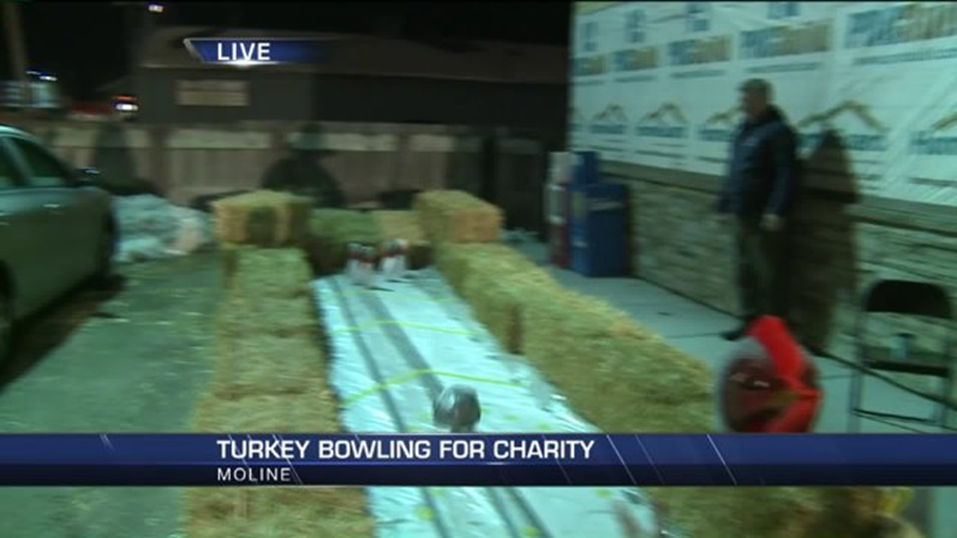 Turkey Bowling 1- Tuesday GMQC newscast