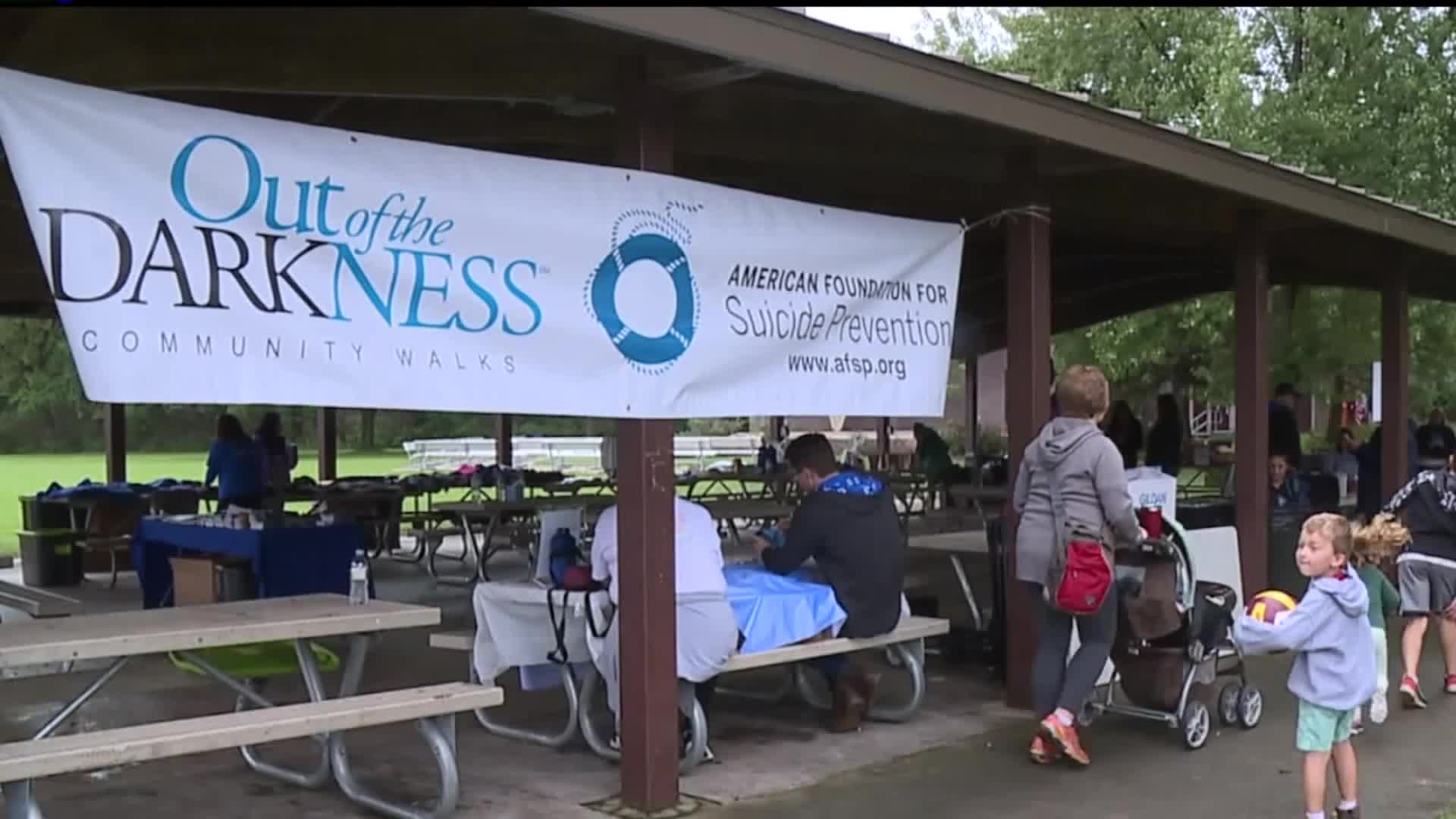 "Out of the Darkness" walk raises awareness for rising suicide concerns