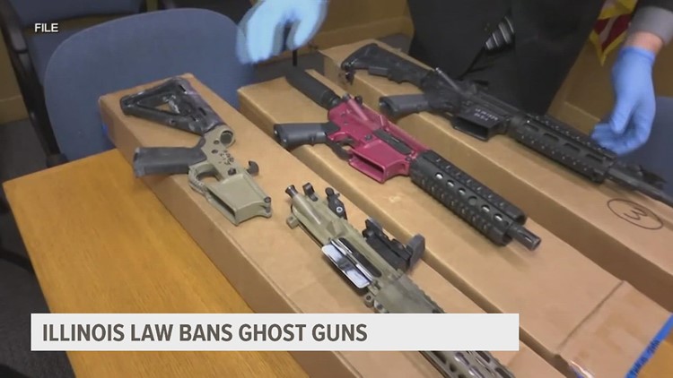Gov. Pritzker signs bill banning ghost guns in Illinois