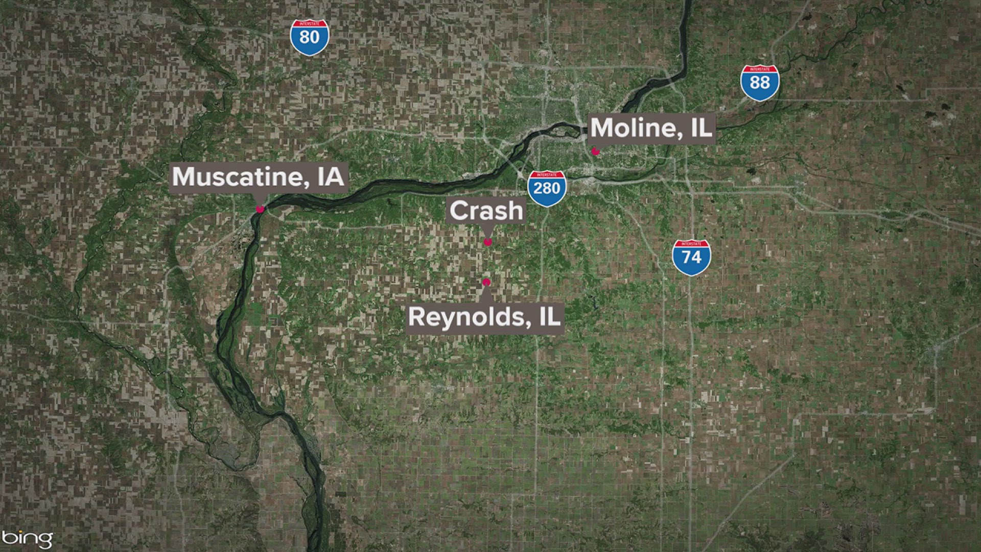 A driver was killed Friday morning in a crash with a dump truck on 70th Street West near Reynolds, Illinois. Fuel spilled, prompting a hazmat response.