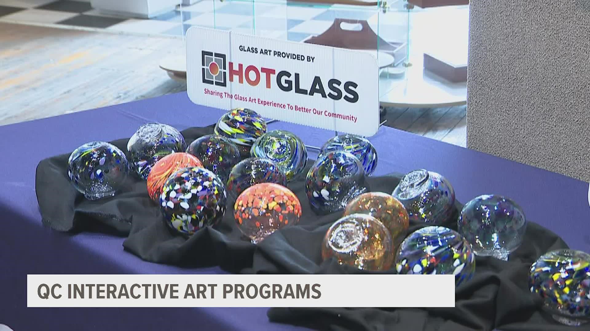 Visit Quad Cities announced QC Public Art Trail and QC Great Glass Hunt to showcase works of art throughout the Quad Cities area.