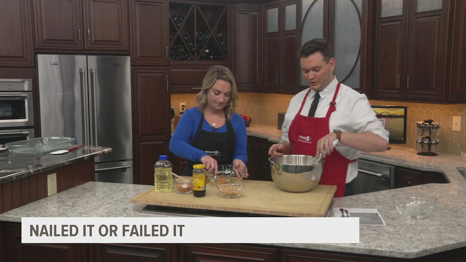 David and Morgan try making a gingerbread recipe from the 1840s! Do you think they nailed it? Or failed it?