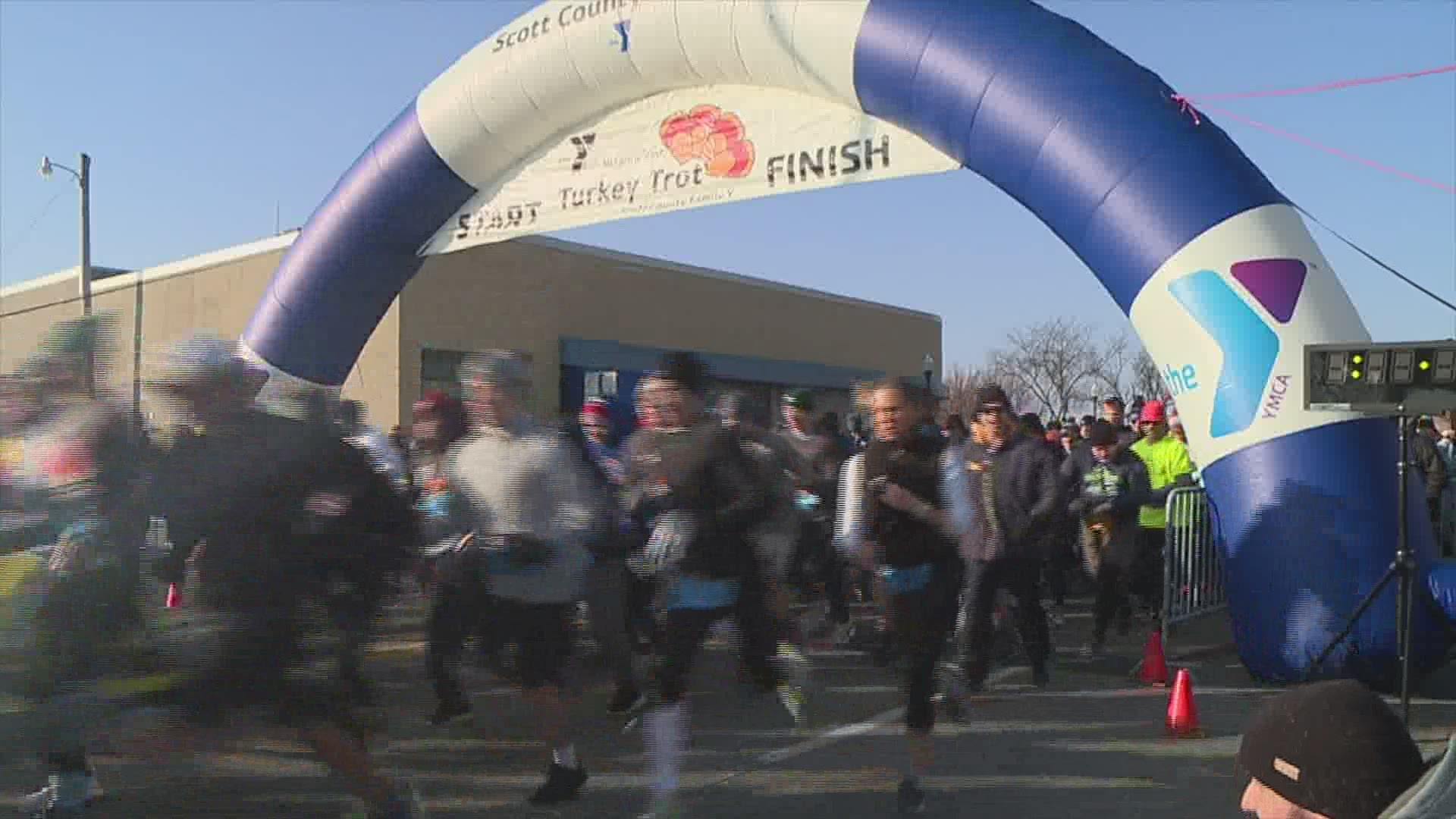 Initially the Turkey Trot was going to be held in-person but given a spike in cases, the event has moved virtually.