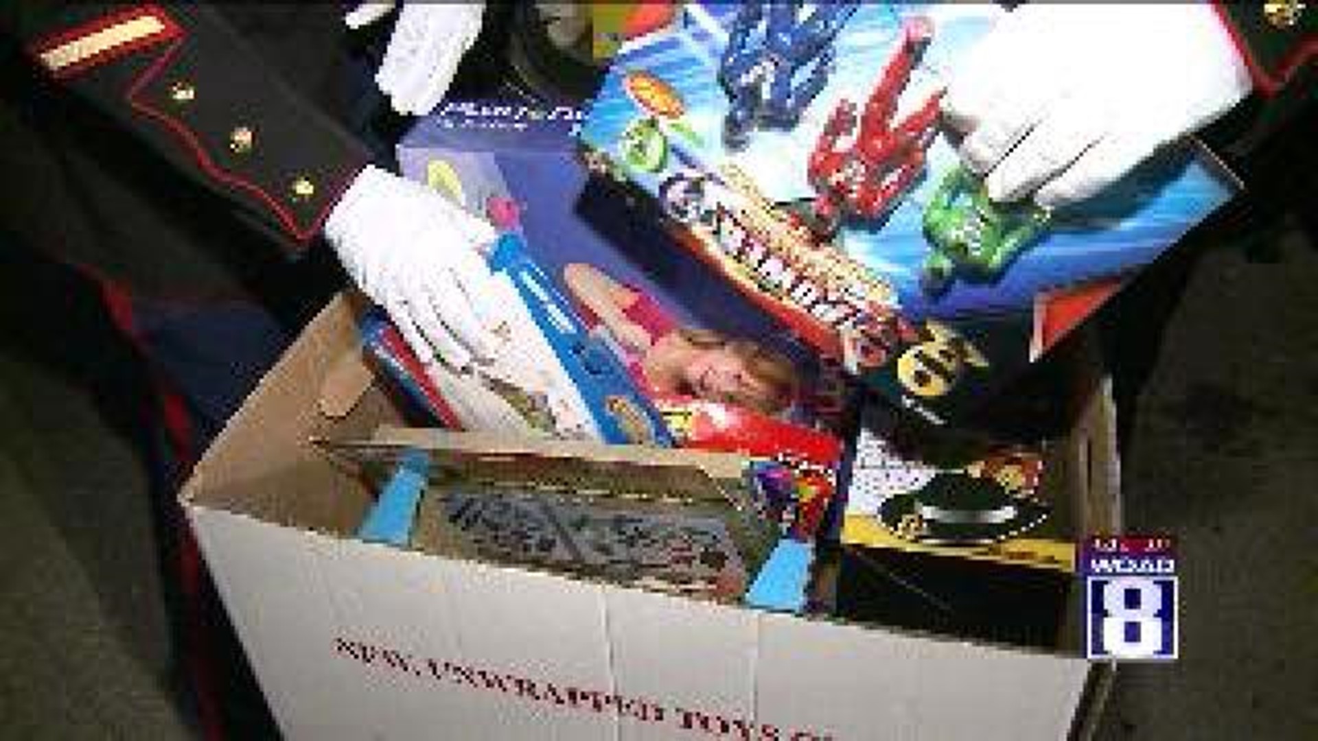 Morning Fun for Toys for Tots Drive