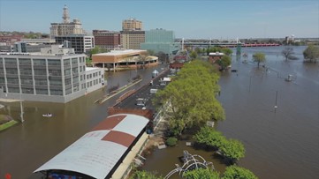 Good news with recent river flood update