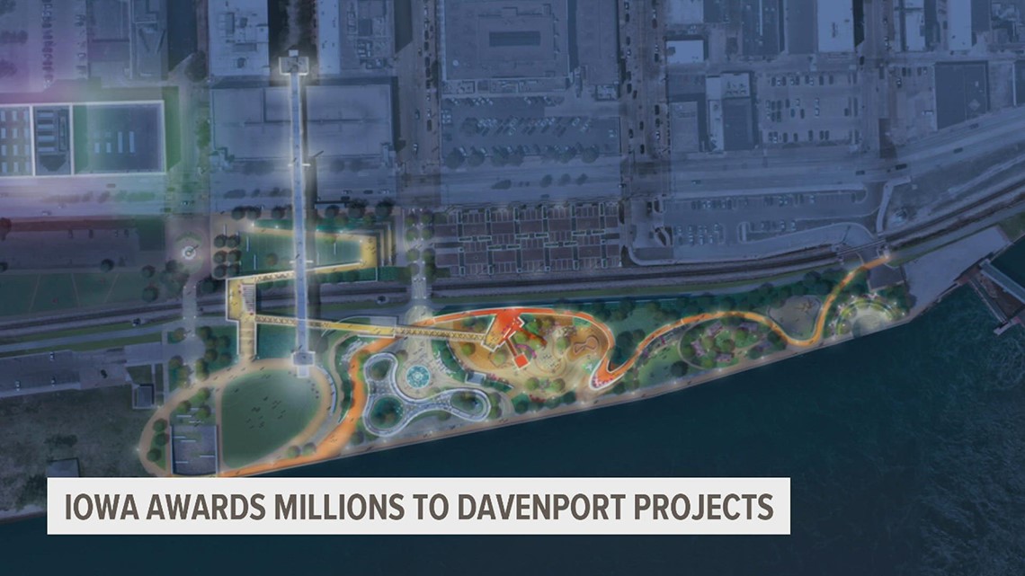 Iowa awards $9.6M to Davenport for Skybridge, Main Street Landing, Figge Museum light field projects
