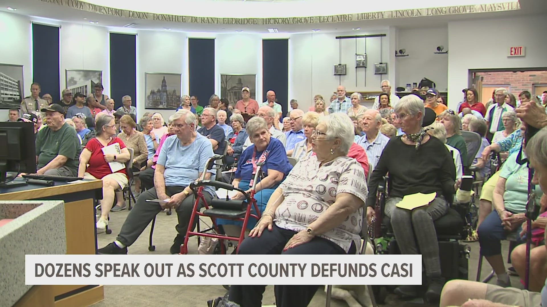 County leaders voted to eliminate CASI's funding of more than $200,000.