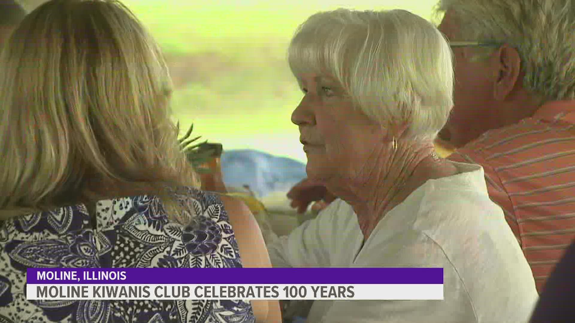 Founded in 1920, the club celebrated its centennial at Riverside Park.