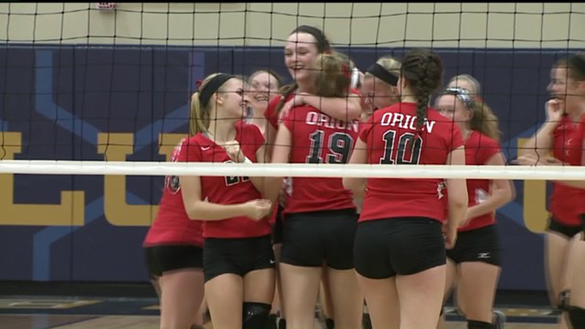 Orion Volleyball uses comeback to secure Sectional win