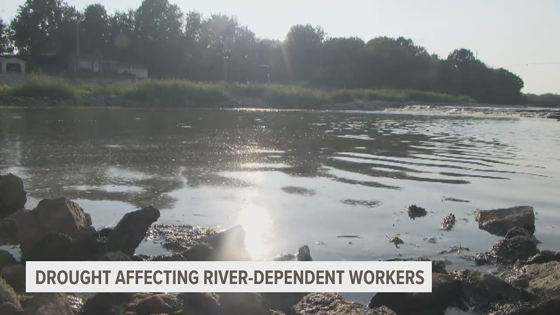 A tubing and kayaking business in eastern Iowa is hurting with water levels sinking, unable to rent equipment for water travel.