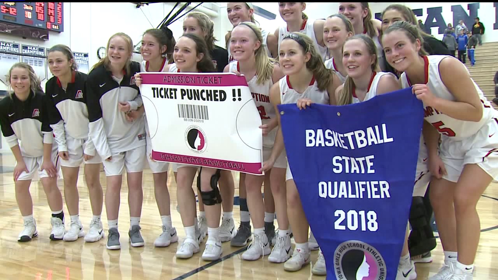 Assumption girls punch ticket to State