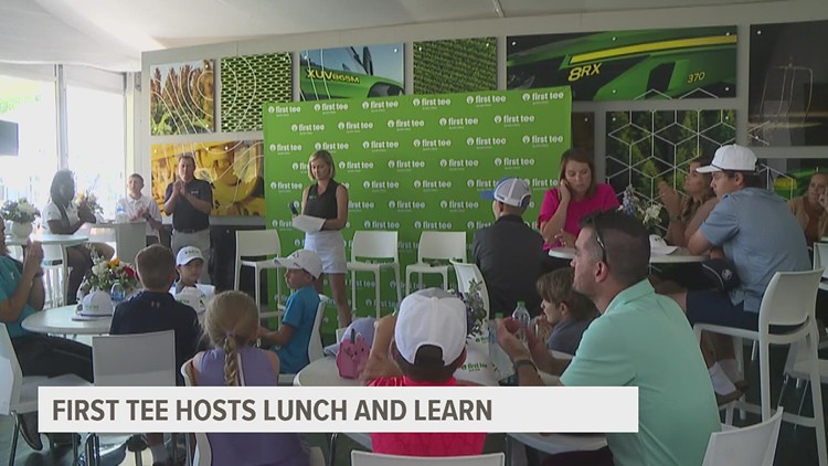 First Tee of the Quad Cities holds annual Lunch and Learn teaching students at TPC Deere Run