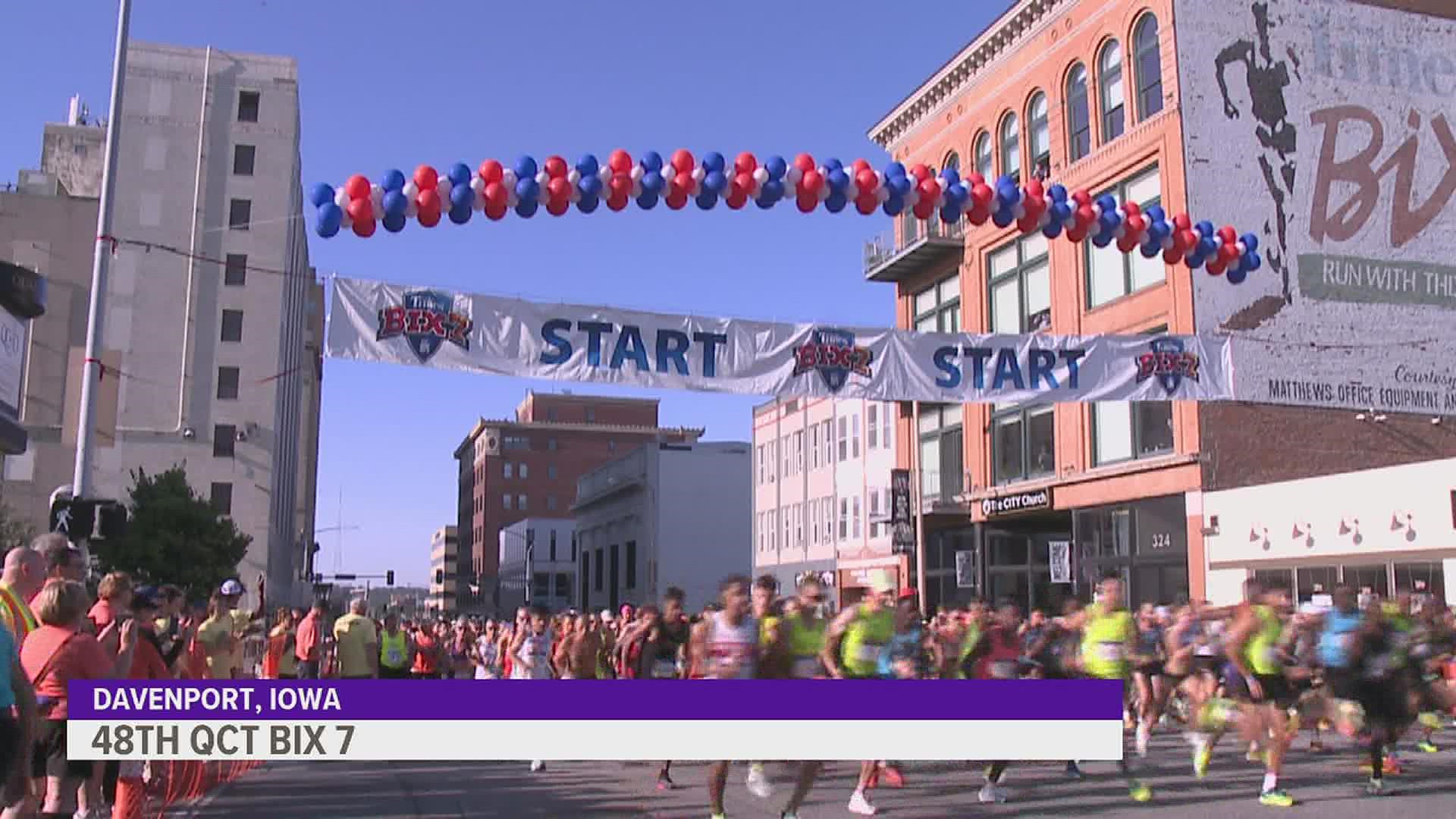 Bix 7 returns to downtown Davenport for 48th year