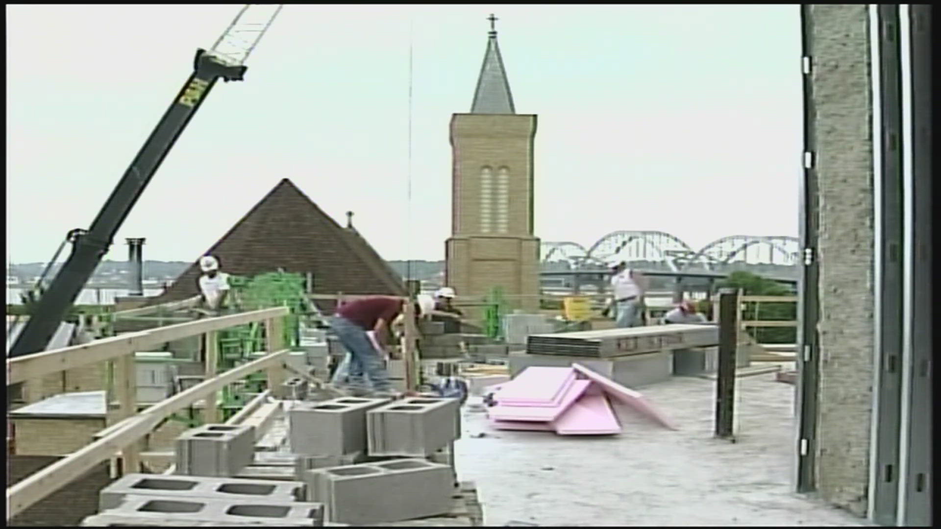 Former WQAD colleague Matt Hamil got a look at the renovations back in 2000. 
