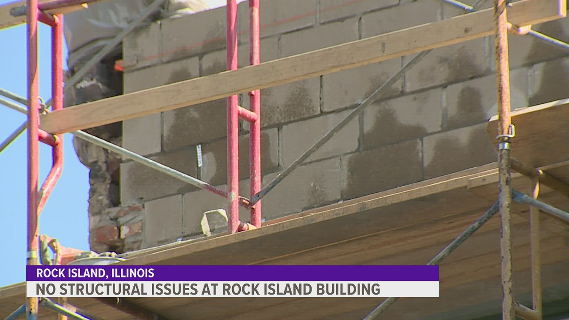 Residents were evacuated from the building in June after a neighbor reported bricks falling from the exterior. The mayor says this issue was cosmetic.