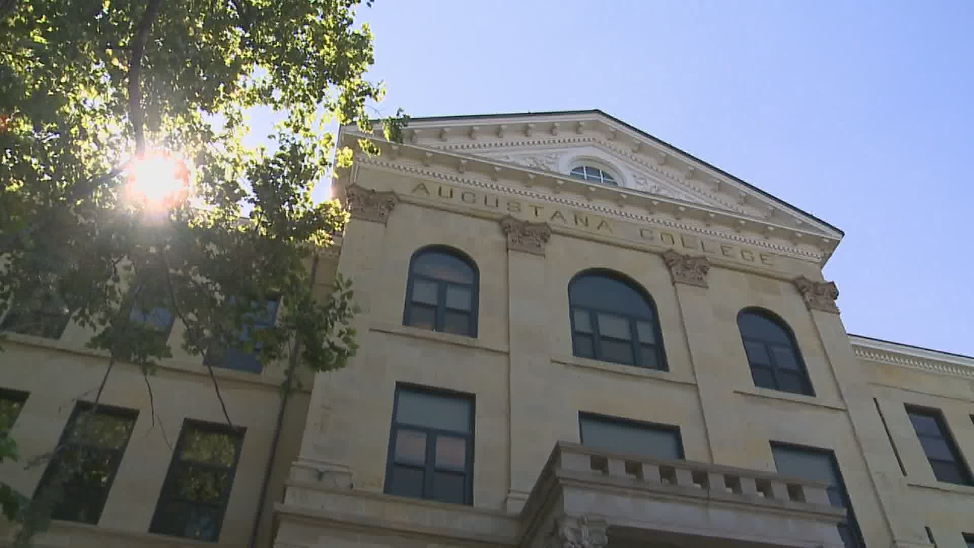 Augie says there were 22 percent of students of color and 10 percent of international students during the 2020-2021 school year.