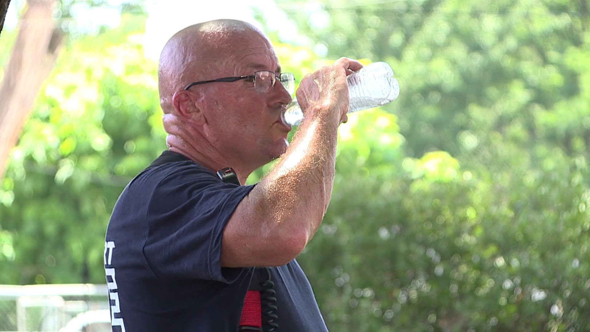 Davenport Firefighters tackle record heat-index values