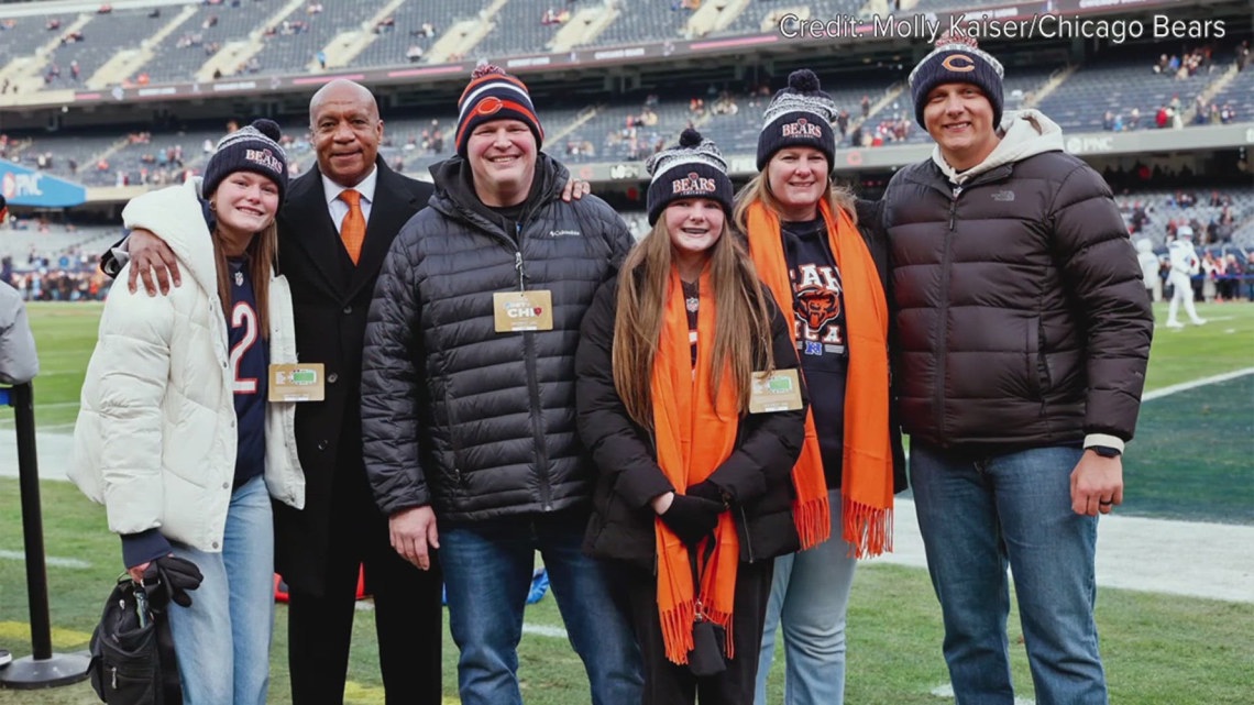 Davenport police officer speaks on saving woman during Chicago Bears game