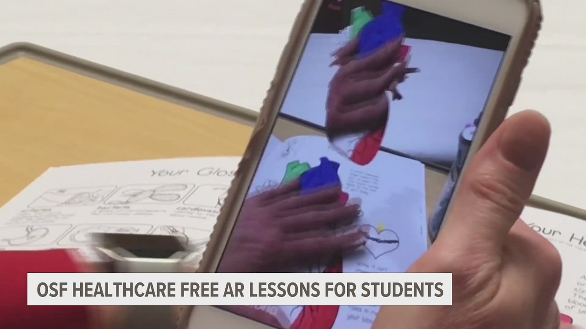 The video lessons bring learning to life with augmented reality. Geared toward 6th-12th graders, the free lessons premiere once a month from now through 2024.