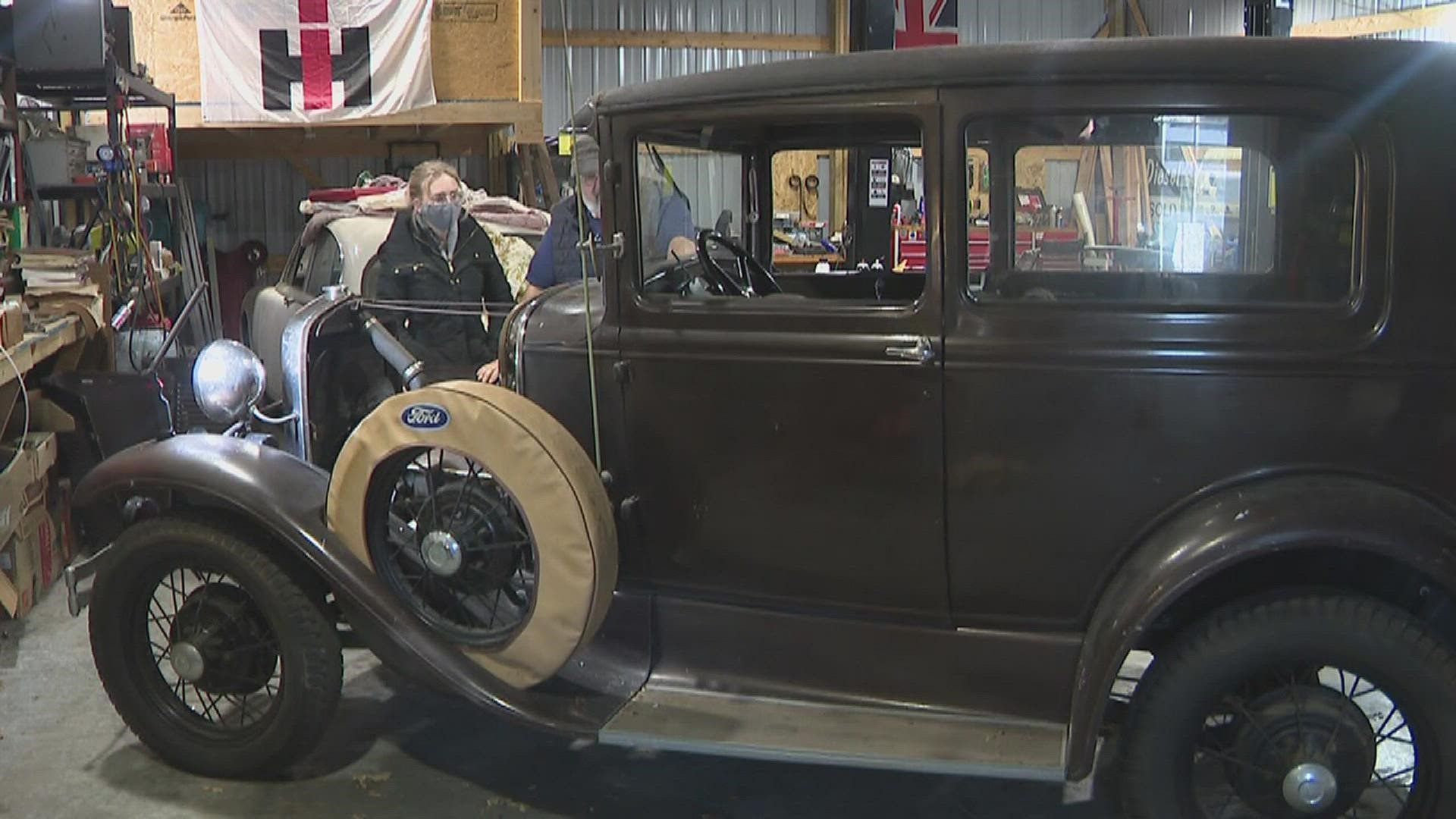 Originally bought as a rural mail-car, the old vehicle has spent nearly a century in DeWitt, IA... until this fall, when a new owner was captivated by its history.