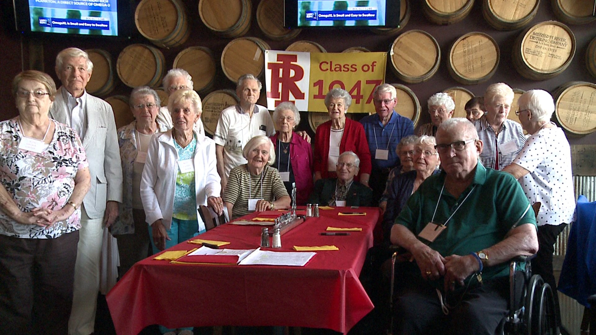 Class of 1947 celebrates 70 year high school reunion