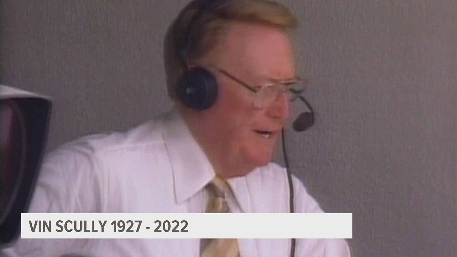As the longest-tenured broadcaster with a single team in pro sports history, Vin Scully saw it all and called it all.