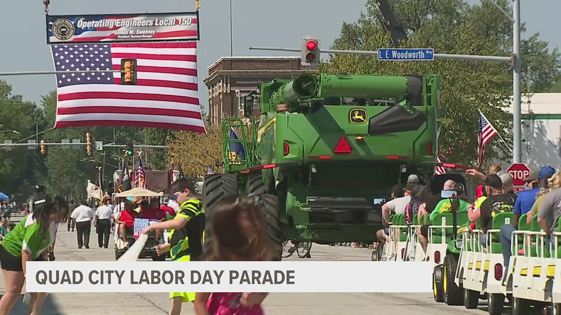 Labor Day parades in the Quad Cities