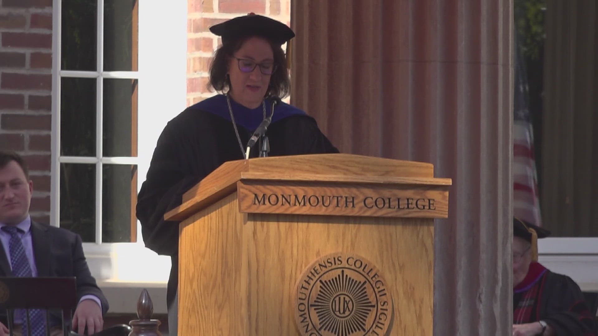 Monmouth College inaugurated its 15th president, Dr. Patricia H. Draves, in a ceremony celebrating the institution's legacy and future leadership.